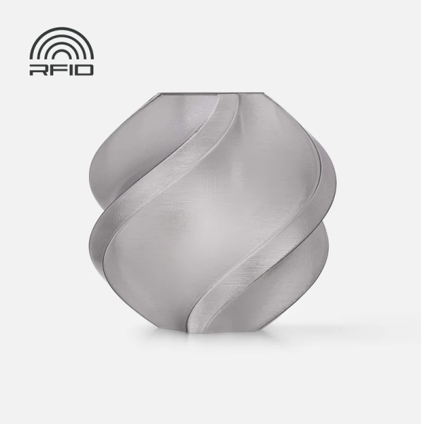 Image du produit Bambu Lab - PETG Translucent Refill - Gray - 1.75mm (PETG, 1.75 mm, Gris)