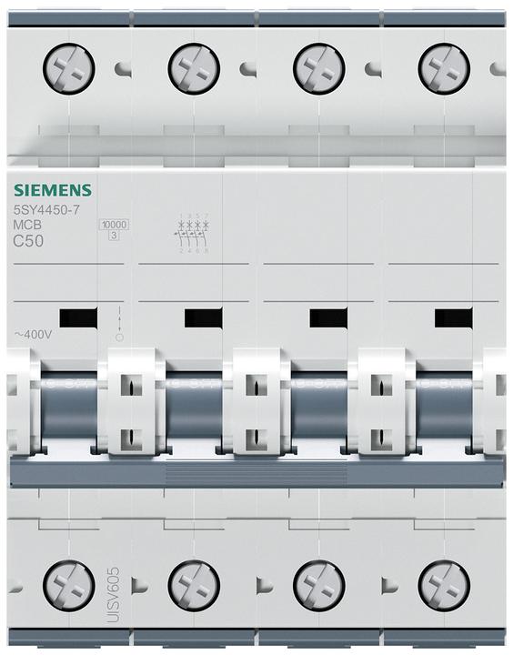 Produktbild Siemens Circuit breaker 400V 10kA 4P 50A