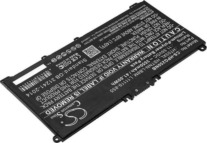 Produktbild HP Battery 3CELL 41W 3.6A Li-ION (3 Zellen, 3440 mAh)