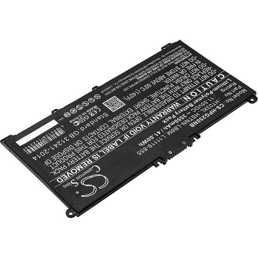 HP Battery 3CELL 41W 3.6A Li-ION (3 Zellen, 3440 mAh), Notebook Akku