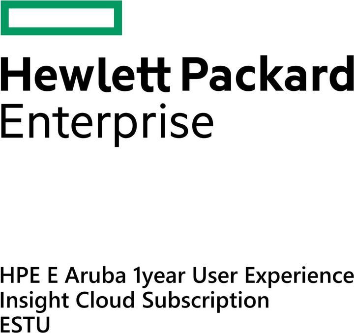 Produktbild HPE E Aruba 1yr User Experience Insight Cloud Subscription E-STU (12 Monate)
