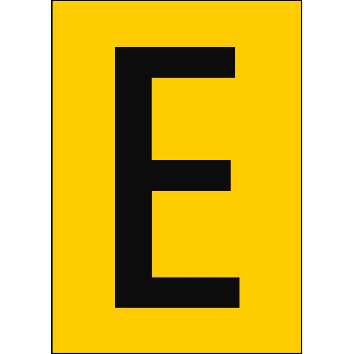 Brady, Etiketten, A4-Etiketten mit Zahlen und Buchstaben