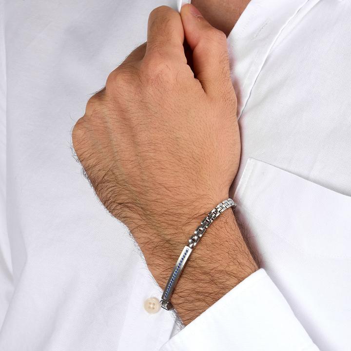 Immagine prodotto Maserati Bracciale iconico (21.50 cm, Acciaio inossidabile)