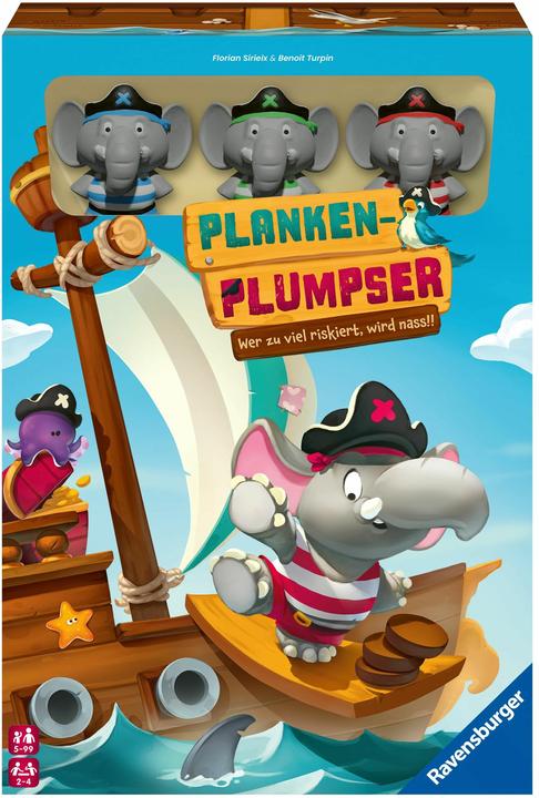Produktbild Ravensburger Planken-Plumpser (Deutsch, 2 - 4 Spieler)