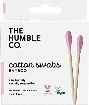 Actual product image The Humble Co. Humble - Bamboo Ear Sticks 100Pcs Pink