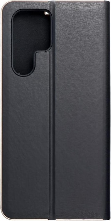 Produktbild Forcell Book case OEM LUNA Book Gold for SAMSUNG S22 Ultra black (Samsung Galaxy S22 Ultra)