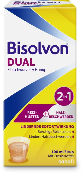 Produktbild Bisolvon DUAL 2 in 1 Hustensirup 100 ml (1 Stück)