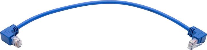 Actual product image Eaton Up/Down-Angle Cat6 Gigabit Molded UTP Ethernet Cable RJ45 Up-Angle M to RJ45 Down-An (U/UTP, CAT6, 0.31 m)