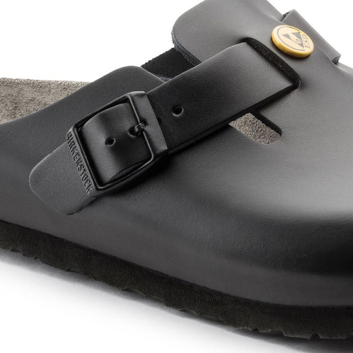 Actual product image Birkenstock Boston ESD Natural leather Normal (44)