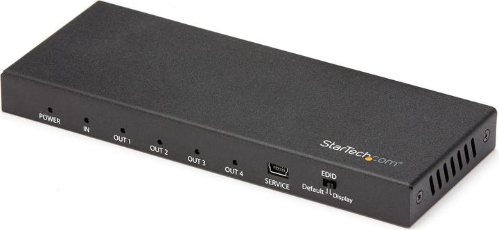 StarTech HDMI Splitter - 4 Poort - 4K 60Hz - HDMI Splitter 1 In 4 Uit - 4 Weg HDMI Splitter - HDMI Poort...
