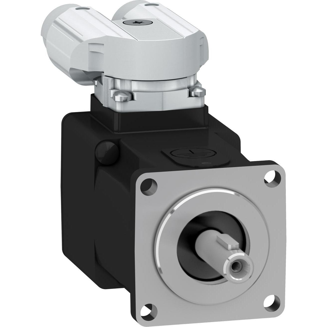 Schneider AC-Servo, SH3, 40 mm, 0,21 nm, Passfeder IP54/IP65, Multiturn 16 P/U, 2x Y-TEC SH30401P17A2000