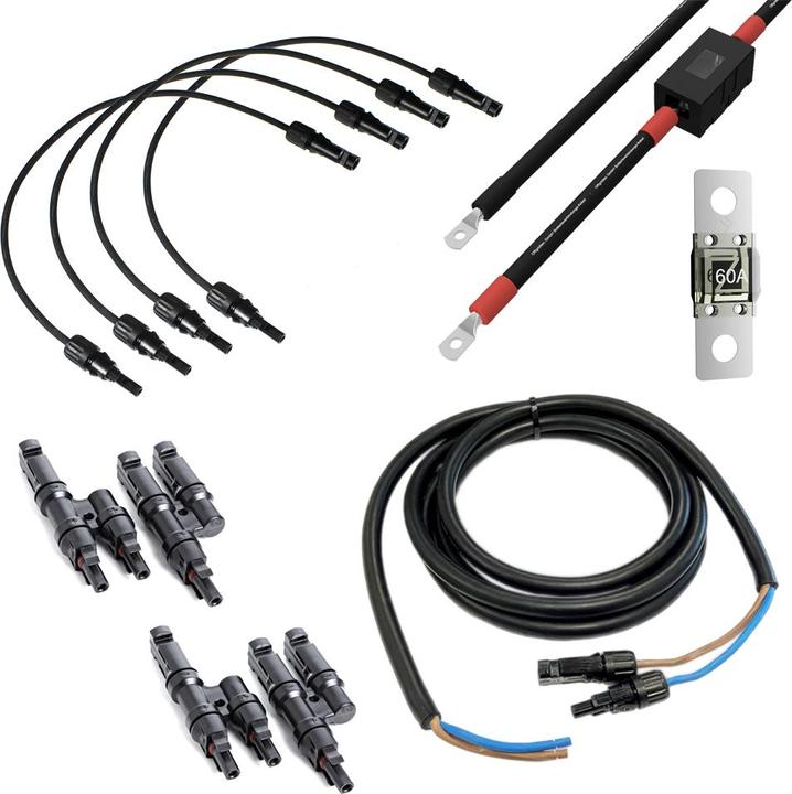 Actual product image Offgridtec mPremium+ XXL 400W - 600W 12V MPPT Caravan Solar System (400 W)