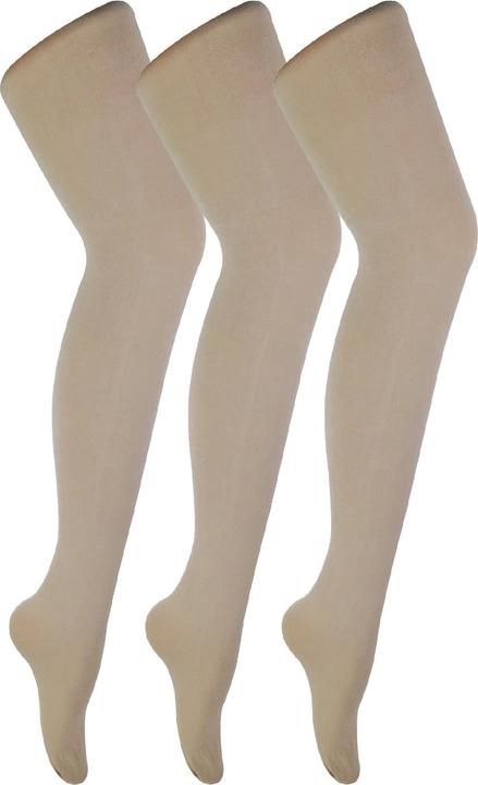 Image du produit Sock Snob 3er Pack Strumpfhose 80 Den | Strumpfhose Blickdicht Matt (80DEN, L)