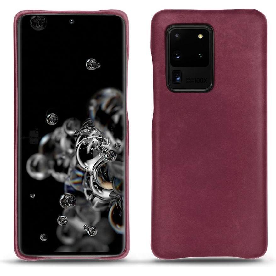 Noreve Lederschutzhülle (Samsung Galaxy S20 Ultra 5G), Smartphone Hülle, Violett
