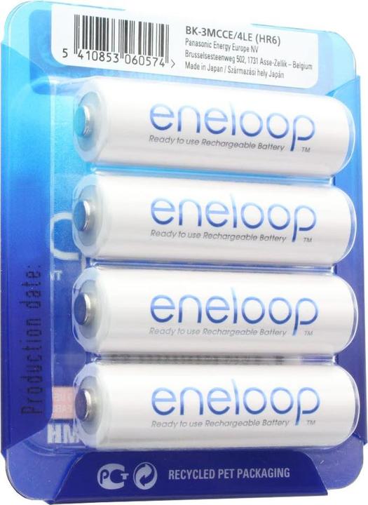 Panasonic Battery Combi Pack 4x AA Mignon + 4x AAA Micro (8 pcs., AA, AAA, 2000 mAh)