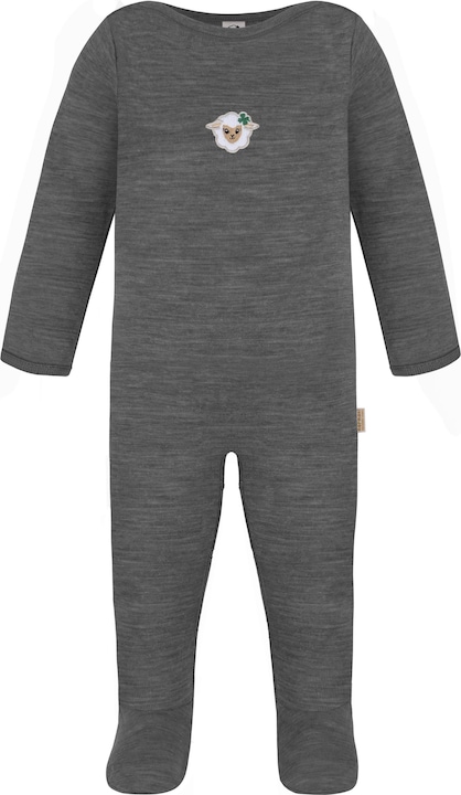 Normani 2er Pack MERINO Baby Merino Strampler „Levin" - 9413