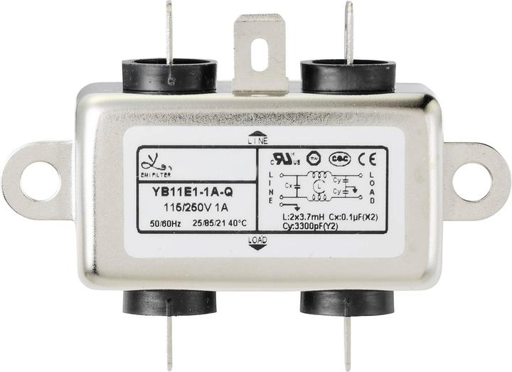 Produktbild Tru Components TC-10101428 Entstörfilter 250 V/AC 1 A 3.7 mH (L x B x H) 64 x