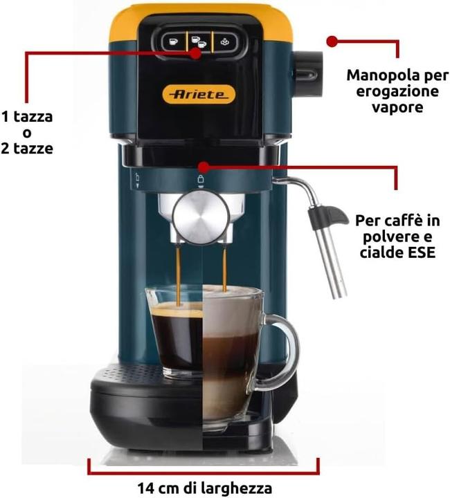 Actual product image Ariete Sieve carrier machine yellow