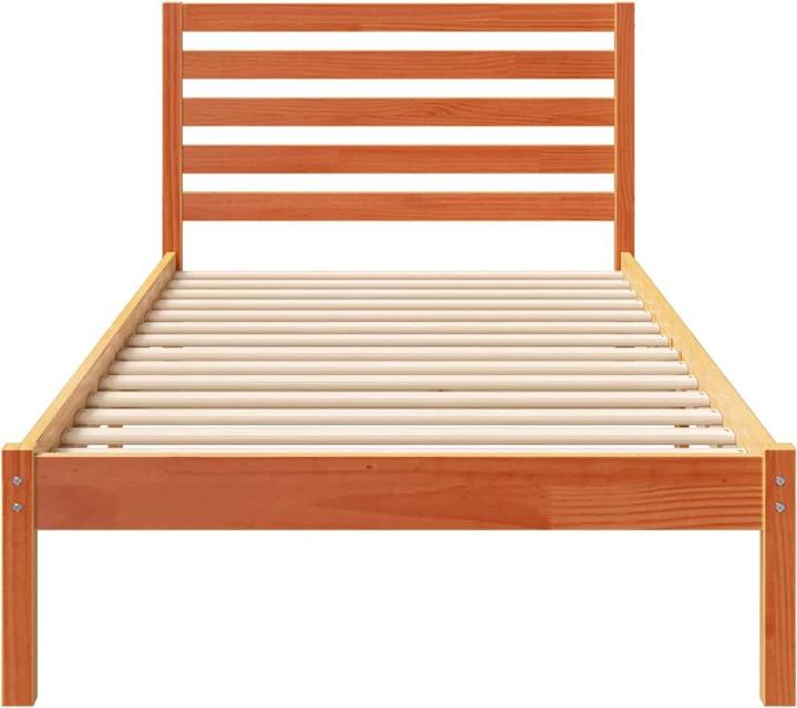 Produktbild vidaXL Plattformbettgestell (100 x 210 cm)