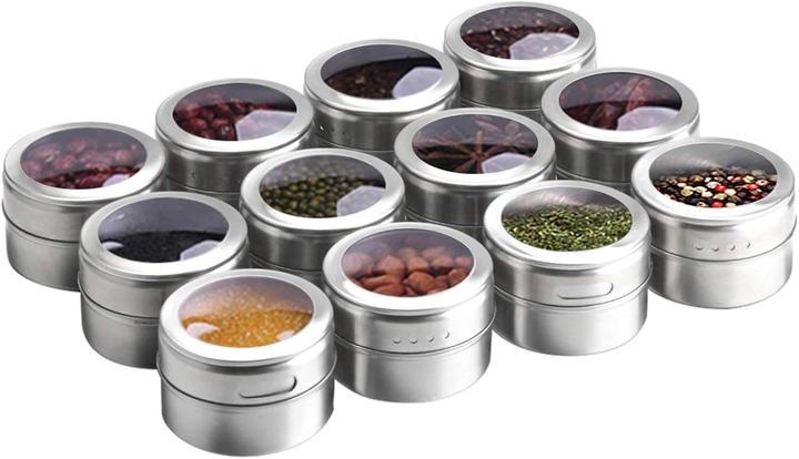Actual product image Aiyola Magnetic spice jar set
