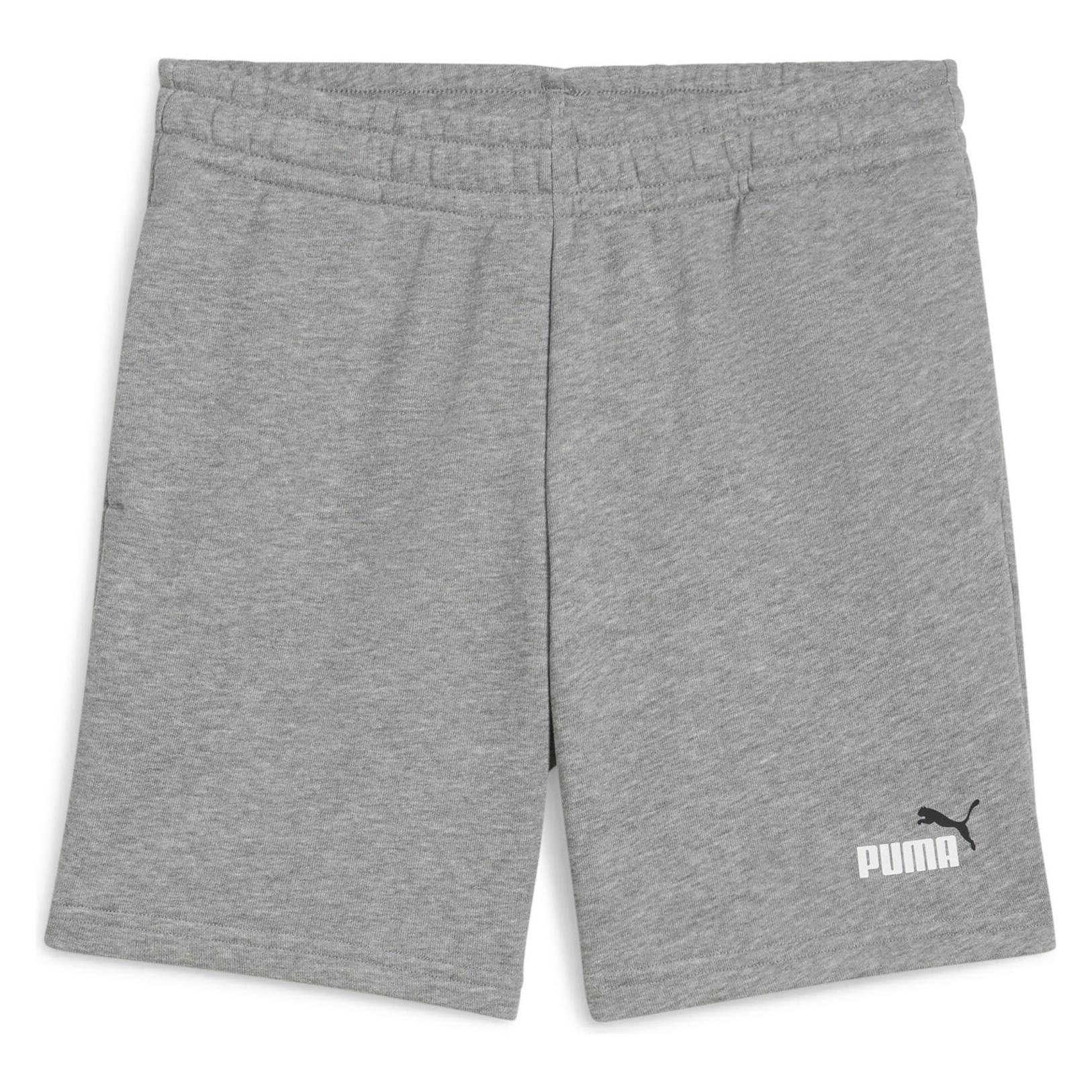 Puma, Jongens, Korte Broek, Ess 2 Kleur Nr. 1 Logo Korte Broek Tr B, Grijs, (164)