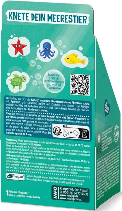 Actual product image Kneipp Mysterious Treasure Bath Bomb (Bath bombs)