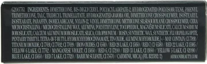 Actual product image Giorgio Armani Rouge D'Armani Matte No 504 (Russian rose)