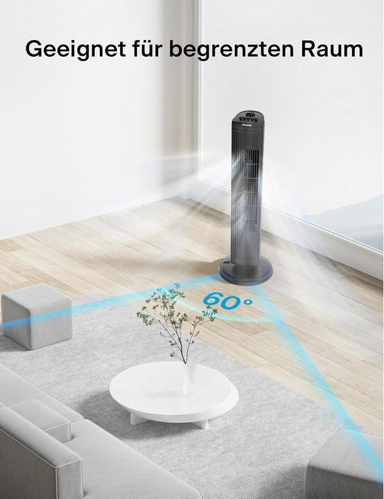 Produktbild Pelonis Oszillierender Turmventilator