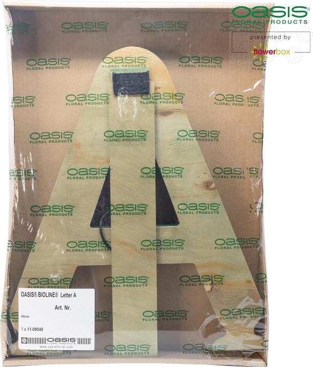 Actual product image Oasis BIOLINE Letter A
