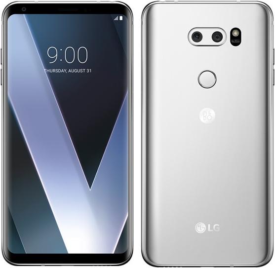 LG V30+ (128 GB, Cloud Silver, 6", Hybrid Dual SIM, 4G)