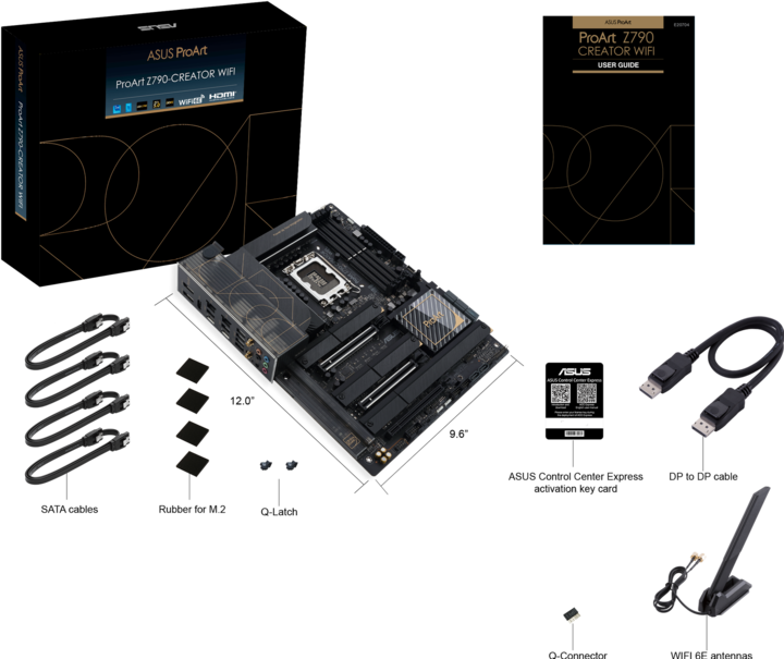 Produktbild ASUS ProArt Z790-Creator WIFI (LGA 1700, Intel Z790, ATX)