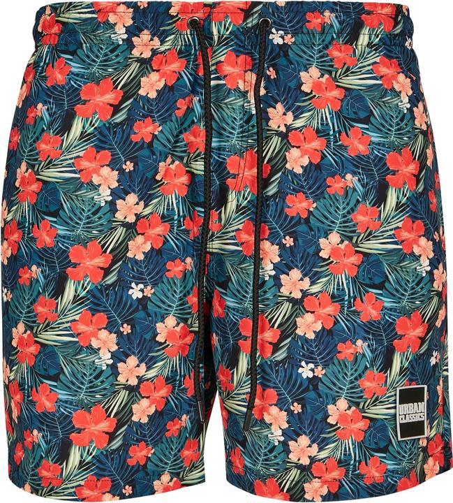 Actual product image Urban Classics Pattern Swim Shorts (XS)