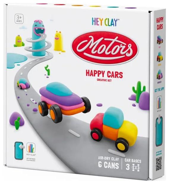 Produktbild TM Toys Hey Clay Happy Cars Set For 3+ Years 60902