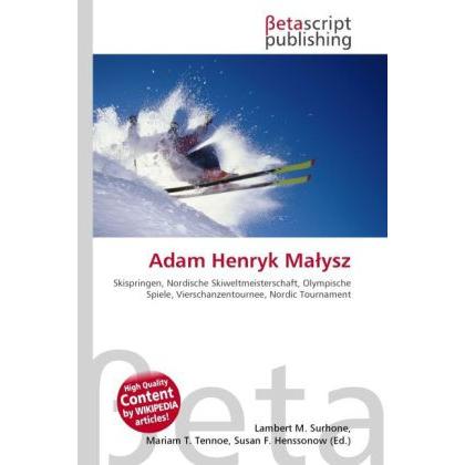 Adam Henryk Ma ysz, Ratgeber