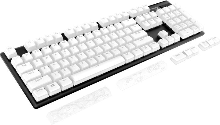 Immagine prodotto HyperX Pudding Keycaps 2 - Full Key Set - PBT - White (US Layout)