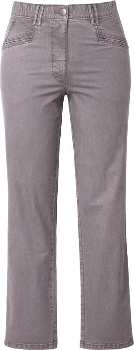 Immagine prodotto Ulla Popken Pantaloni elasticizzati modello Mony con taglio della gamba conico e tasche con zip (60)