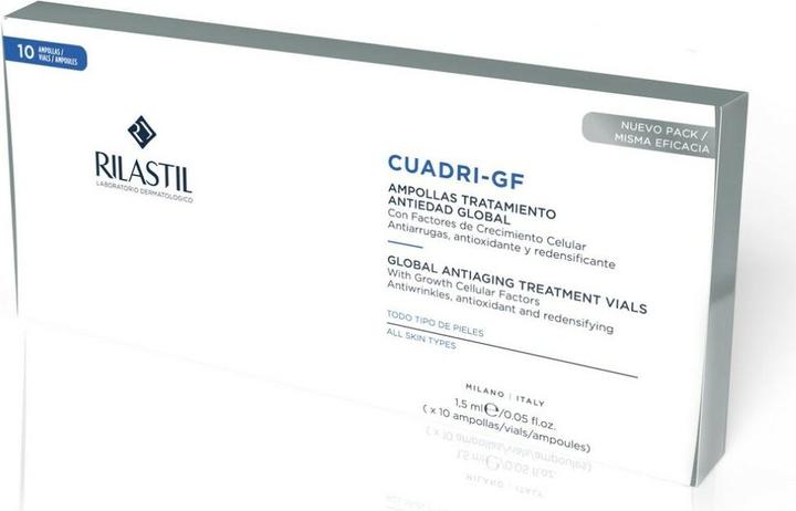 Image du produit Rilastil Cuadri gf Traitement anti-âge global ampoules 10x1 5ml (5 ml)