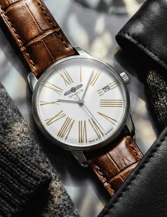 Produktbild Zeppelin Zegarek Flatline 8347-4 quartz (Analoguhr)