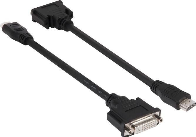 Actual product image Club 3D HDMI to (DVI, 20 cm)