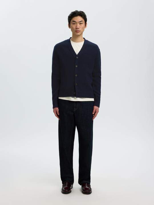 Actual product image Selected Relaxed fit cardigan (XL)