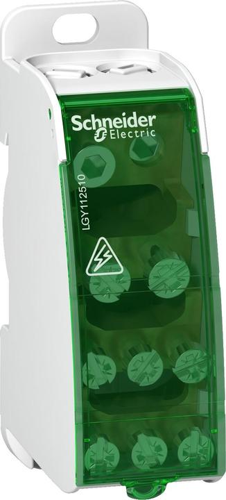 Produktbild Schneider Electric LGY112510 125A 1P 10 STK Schraubanschlüsse Klemmenblock