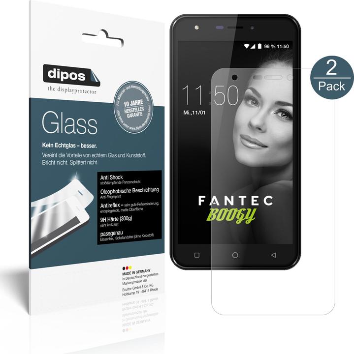 Actual product image Dipos Screen Protector Anti-Shock (1 pcs., Fantec Boogy)