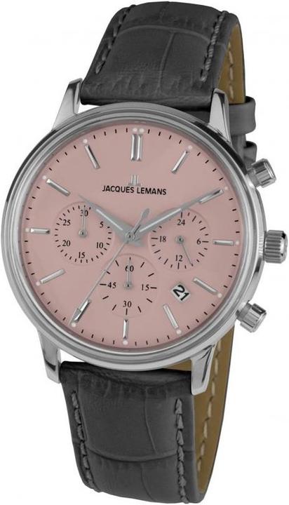Immagine prodotto Jacques Lemans Retrò Classico (Orologio da polso analogico, Cronografo, 39 mm)
