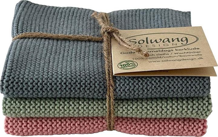 Produktbild SOLWANG Gestrickte Küchenlappen (25 x 25 cm)