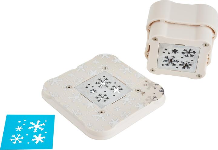 Actual product image VBS Magnetic punch "Snowflakes", ø 38 mm