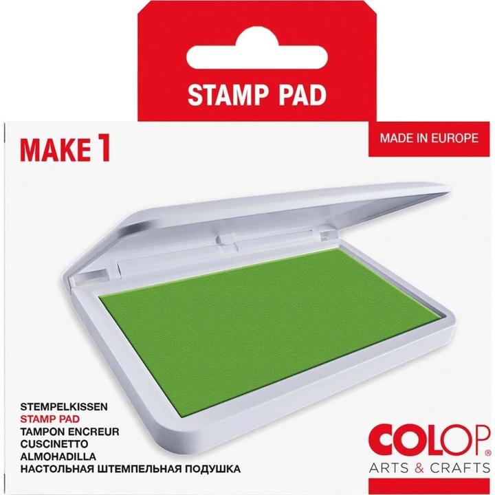 Actual product image Colop Stamp Pad Make 1 Smooth Green