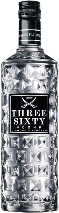 Three Sixty Vodka (1 x 100 cl)