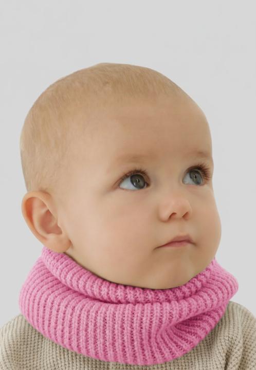 Immagine prodotto Maxte Mädchen Winter-Schlauchschal – 100% Extra Feine Merinowolle Vanilla