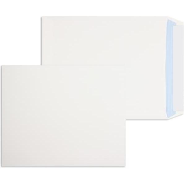 Blanke, Versandtasche + Luftpolstertasche, Versandtaschen 250x305mm 100g/qm selbstklebend VE=250 Stück weiss (1 x)