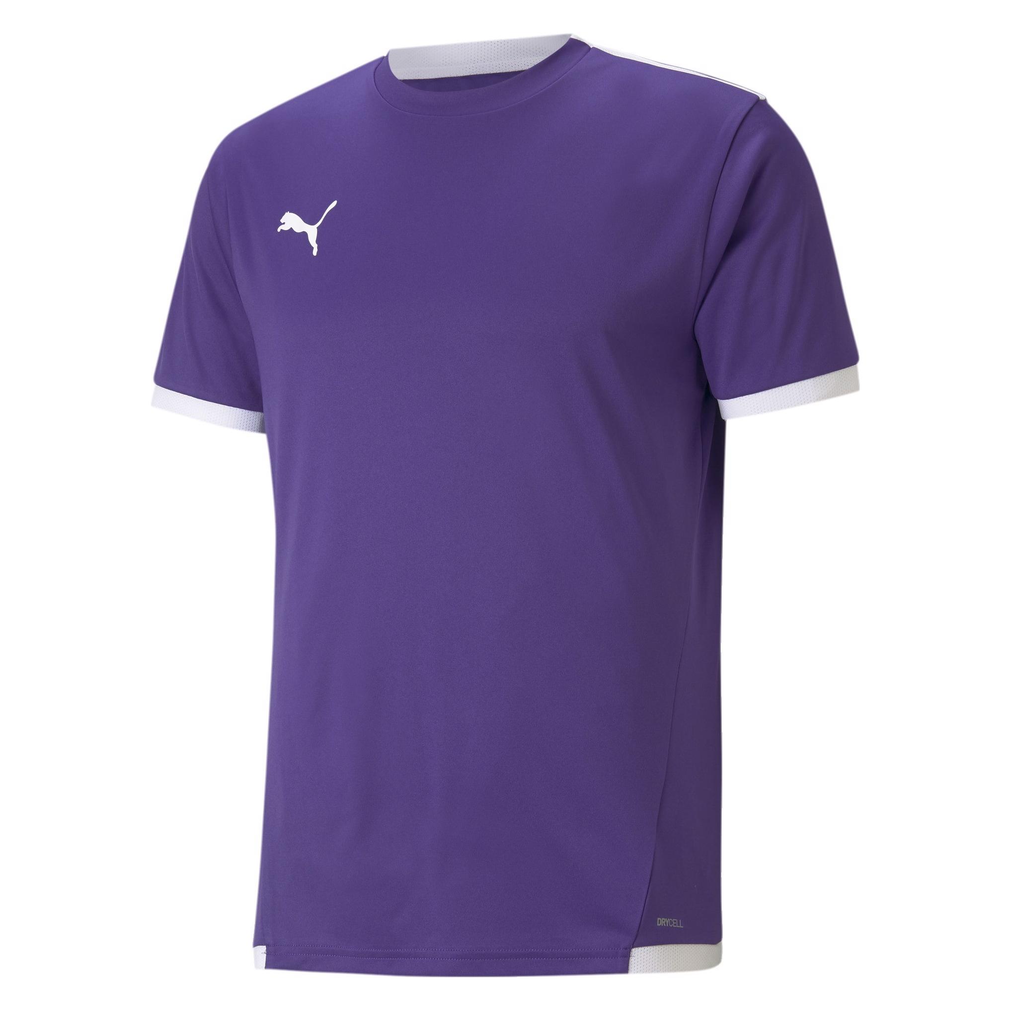 Puma, Herren, Sportshirt, TeamLIGA Jersey-704917 (L), Violett, L